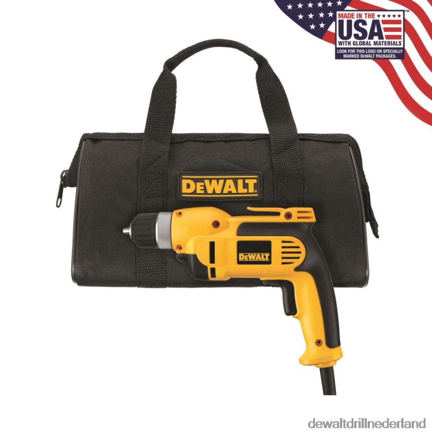 Dewalt Boormachine Z6ZND0148 | DEWALT 3/8 inch (10 mm) vsr pistoolgreepboorset met snelspanboorhouder hulpmiddelen