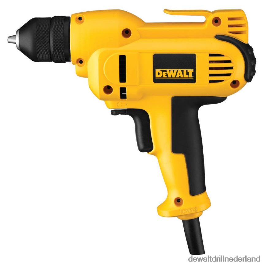 Dewalt Boormachine Z6ZND0149 | DEWALT 8-amp 3/8-inch sleutelloze boormachines met snoer met koffer hulpmiddelen