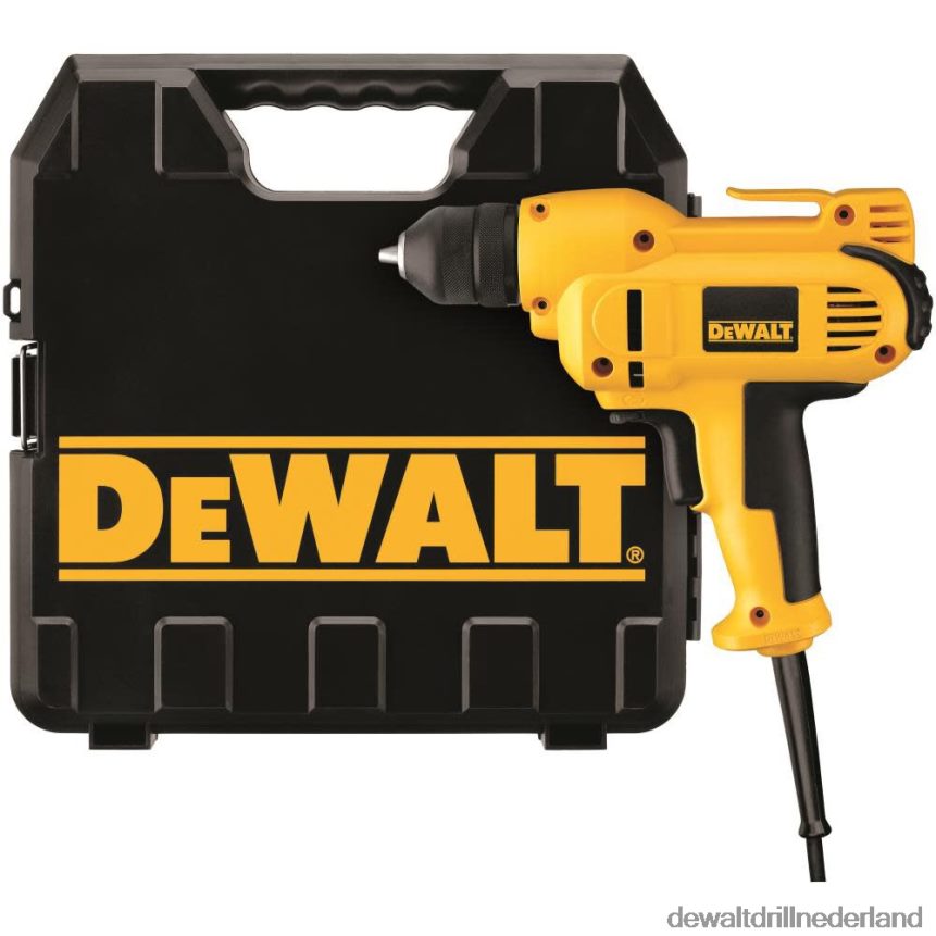 Dewalt Boormachine Z6ZND0149 | DEWALT 8-amp 3/8-inch sleutelloze boormachines met snoer met koffer hulpmiddelen