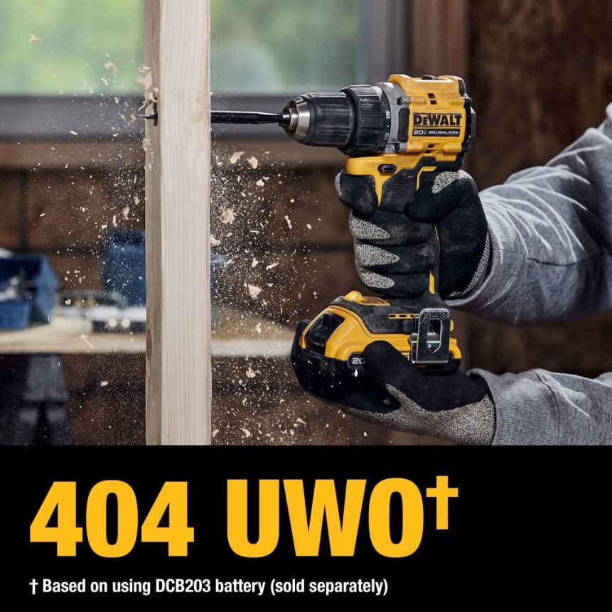 Dewalt Boormachine Z6ZND0160 | DEWALT atomaire compacte boormachine met powerstack 20v max batterij en opladersetbundel hulpmiddelen