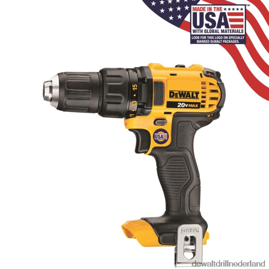 Dewalt Boormachine Z6ZND0182 | DEWALT 20 V max. lithium-ion compacte boor/schroevendraaier (zonder gereedschap) hulpmiddelen