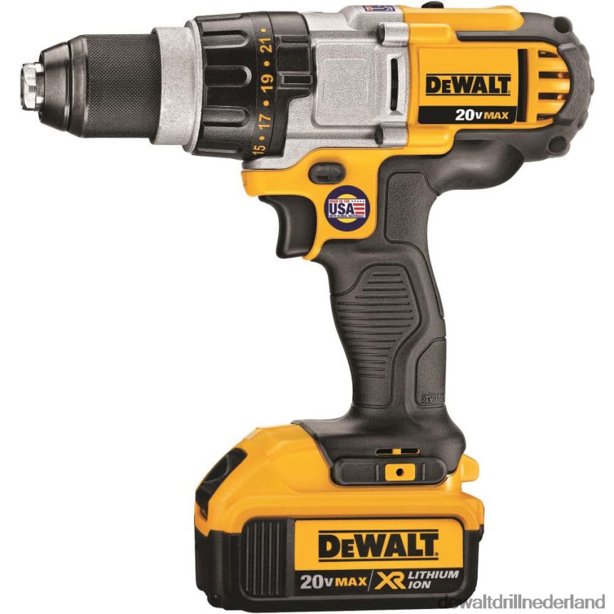 Dewalt Boormachine Z6ZND0193 | DEWALT 20 V max. lithium-ion premium boor-/schroevendraaierset met 3 versnellingen (4,0 Ah) hulpmiddelen