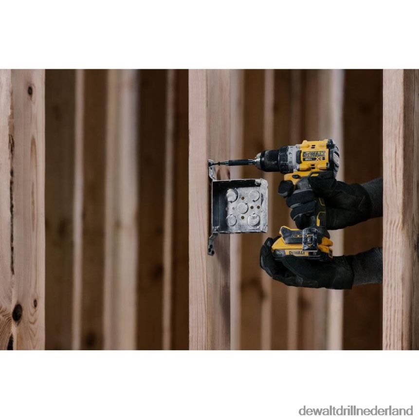 Dewalt Boormachine Z6ZND024 | DEWALT 20v xr compacte boormachine met powerstack hulpmiddelen