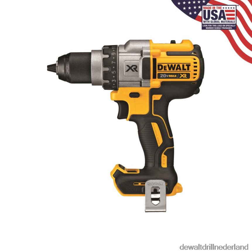 Dewalt Boormachine Z6ZND028 | DEWALT dcd991b - 20v max xr lithium-ion borstelloze boormachine/schroevendraaier met 3 versnellingen (zonder gereedschap) hulpmiddelen