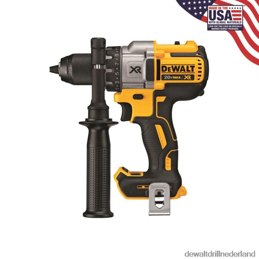 Dewalt Boormachine Z6ZND028 | DEWALT dcd991b - 20v max xr lithium-ion borstelloze boormachine/schroevendraaier met 3 versnellingen (zonder gereedschap) hulpmiddelen