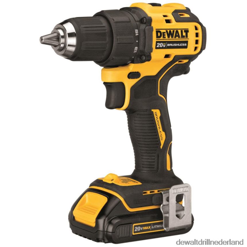 Dewalt Boormachine Z6ZND033 | DEWALT 20 V max. borstelloze compacte boor-/schroevendraaierset van 1/2 inch (2 batterijen) hulpmiddelen
