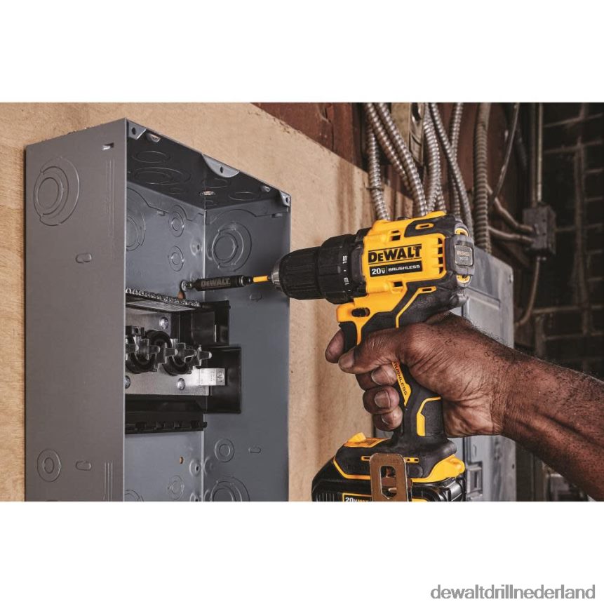 Dewalt Boormachine Z6ZND033 | DEWALT 20 V max. borstelloze compacte boor-/schroevendraaierset van 1/2 inch (2 batterijen) hulpmiddelen