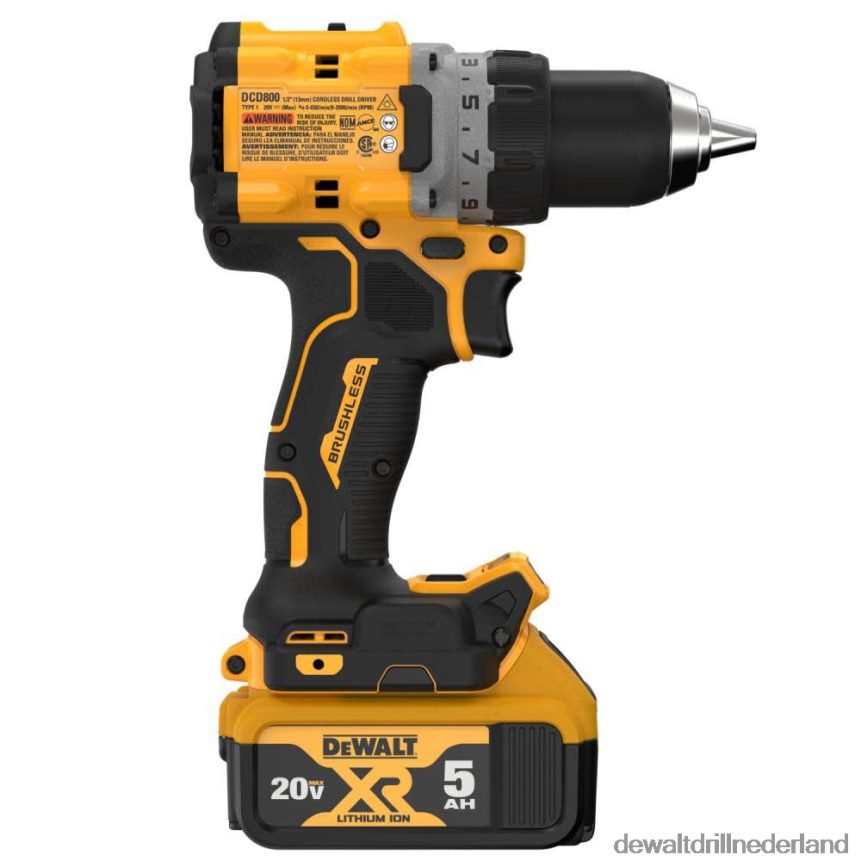 Dewalt Boormachine Z6ZND038 | DEWALT 20v max xr borstelloze draadloze boor-/schroevendraaierset van 1/2 inch hulpmiddelen