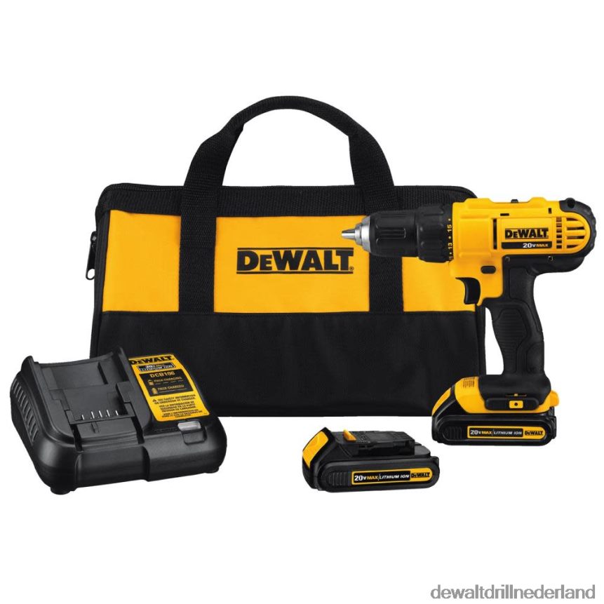 Dewalt Boormachine Z6ZND039 | DEWALT 20 V max Li-ion compacte boor/schroevendraaierset hulpmiddelen