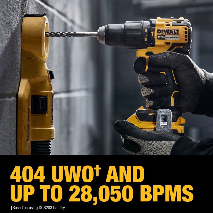Dewalt Boormachine Z6ZND055 | DEWALT 20v max. borstelloze draadloze 1/2 inch hamerboorset hulpmiddelen