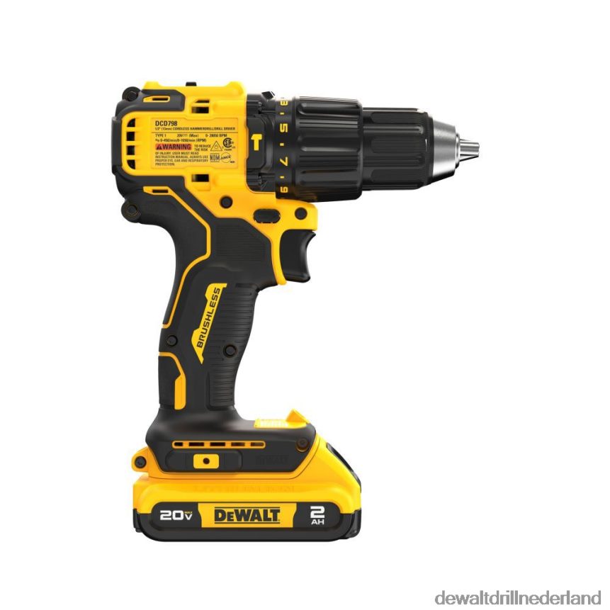 Dewalt Boormachine Z6ZND055 | DEWALT 20v max. borstelloze draadloze 1/2 inch hamerboorset hulpmiddelen