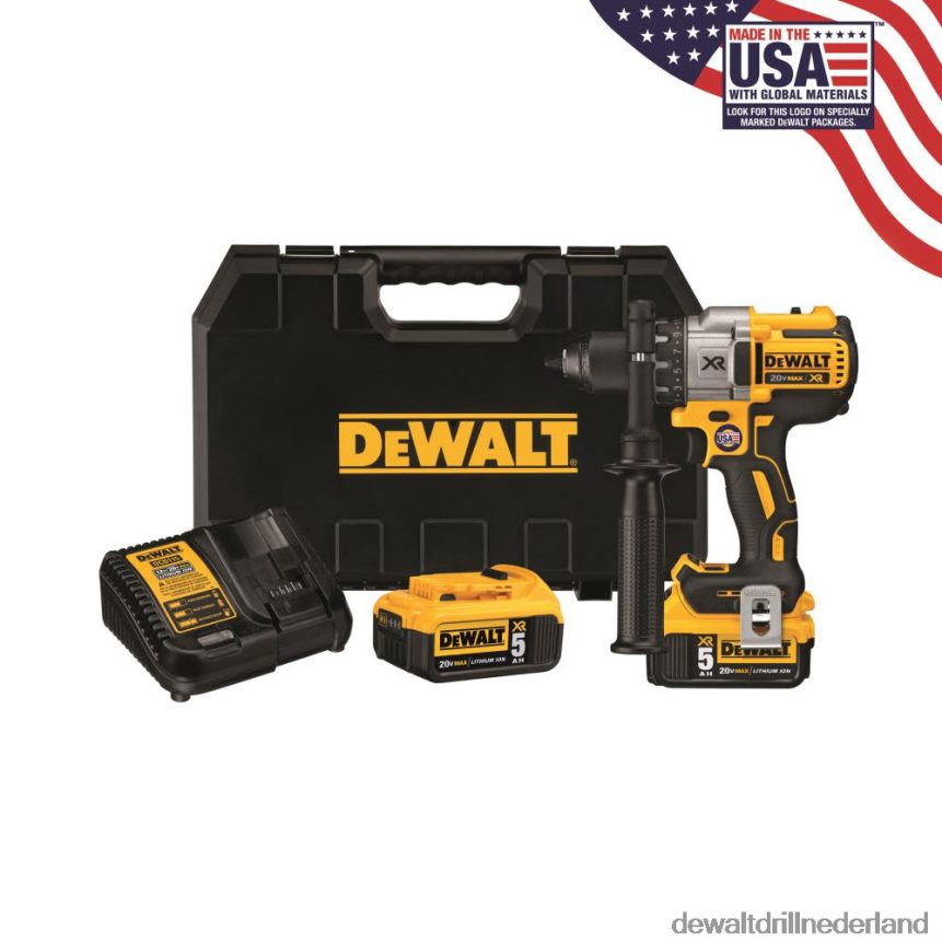 Dewalt Boormachine Z6ZND064 | DEWALT dcd991p2 - 20v max xr lithium-ion borstelloze boor-/schroevendraaierset met 3 snelheden hulpmiddelen