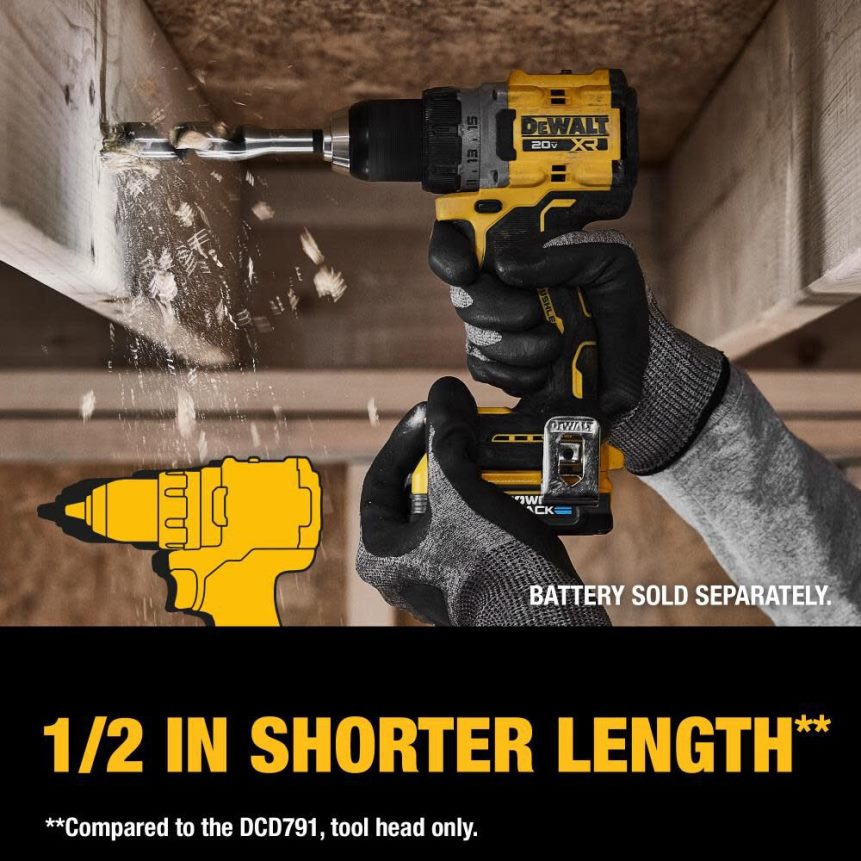 Dewalt Boormachine Z6ZND06 | DEWALT 20v max xr borstelloze draadloze 1/2 inch boormachine (zonder gereedschap) hulpmiddelen