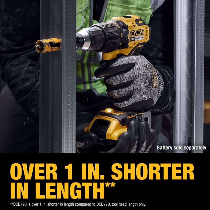 Dewalt Boormachine Z6ZND099 | DEWALT 20v max. borstelloze draadloze 1/2 inch hamerboor (zonder gereedschap) hulpmiddelen