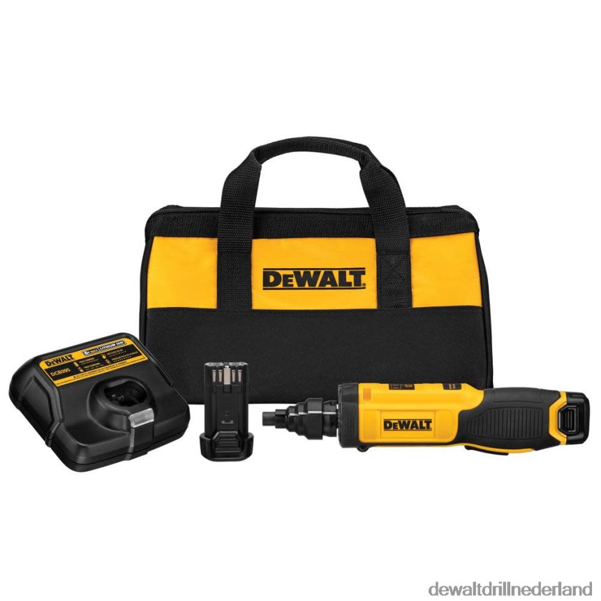 Dewalt Nederland Z6ZND0100 | DEWALT Gyroscopische schroevendraaier van max. 8 volt met kabelgootruimerset hulpmiddelen