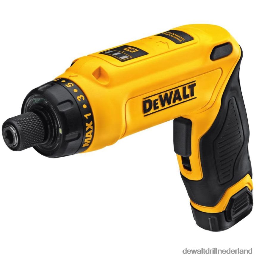Dewalt Nederland Z6ZND012 | DEWALT 8 v max gyroscopische schroevendraaier 2 batterijset hulpmiddelen