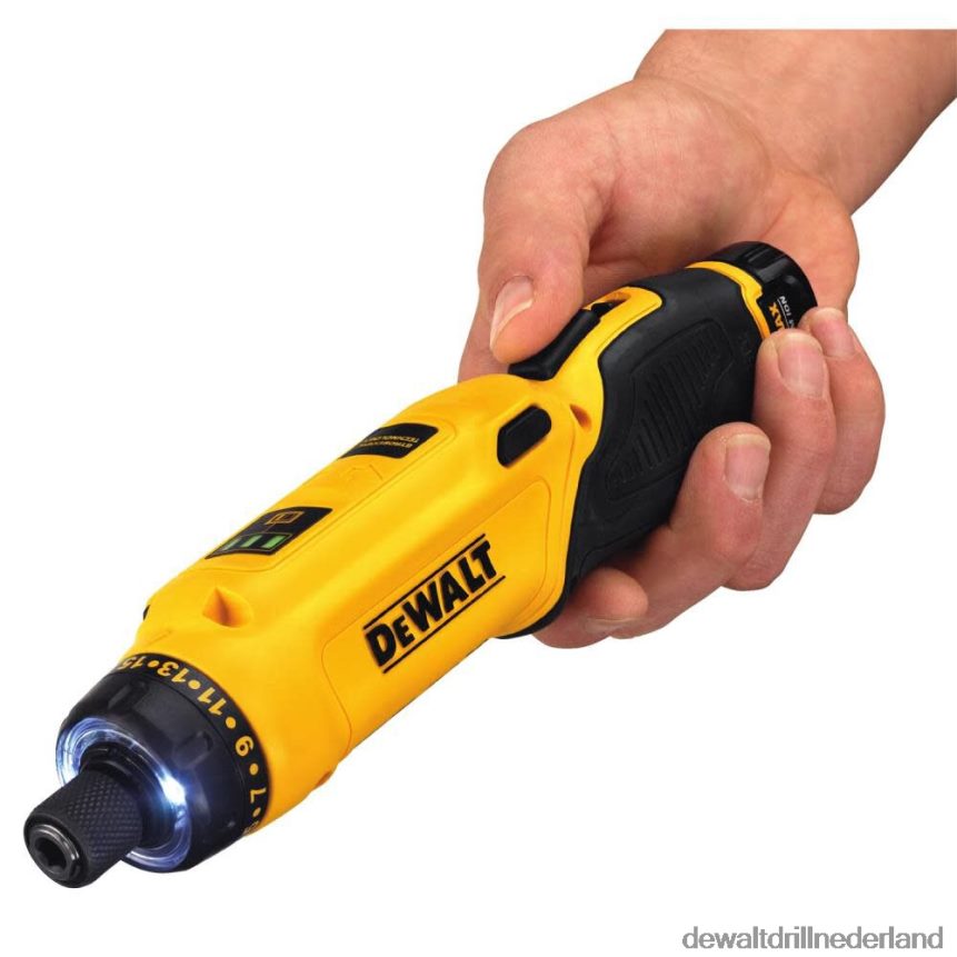 Dewalt Nederland Z6ZND012 | DEWALT 8 v max gyroscopische schroevendraaier 2 batterijset hulpmiddelen