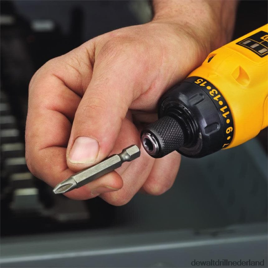 Dewalt Nederland Z6ZND012 | DEWALT 8 v max gyroscopische schroevendraaier 2 batterijset hulpmiddelen