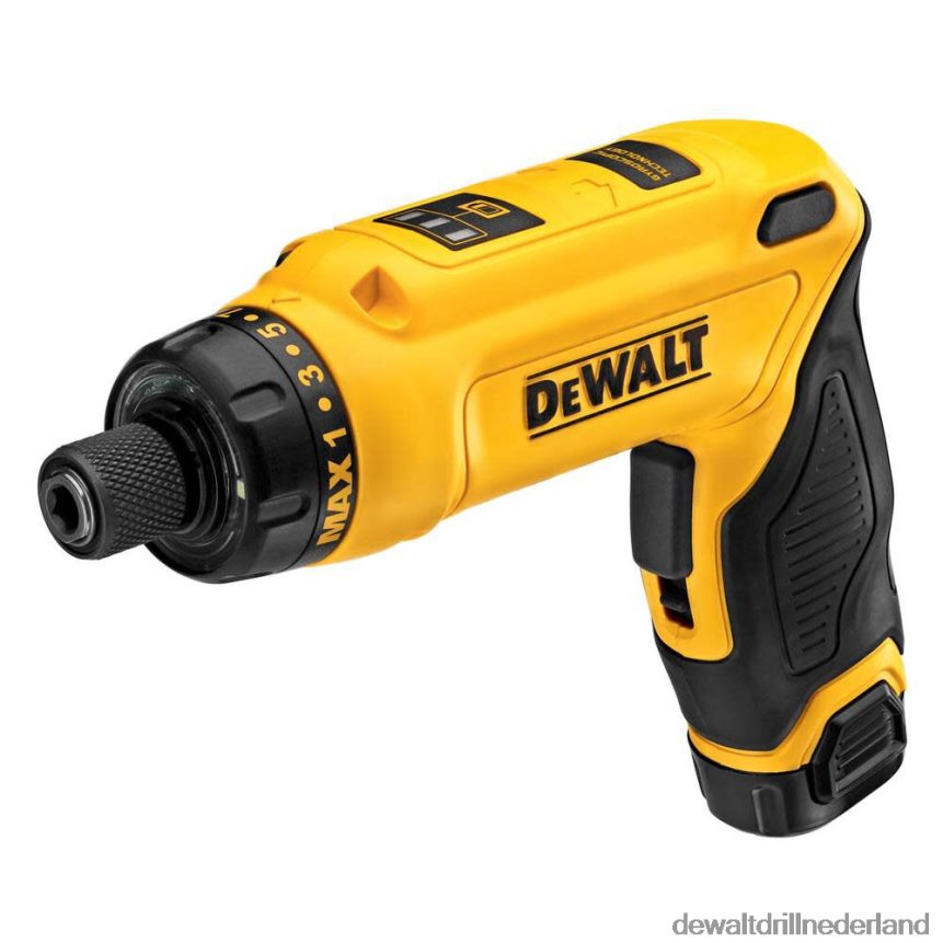 Dewalt Nederland Z6ZND012 | DEWALT 8 v max gyroscopische schroevendraaier 2 batterijset hulpmiddelen