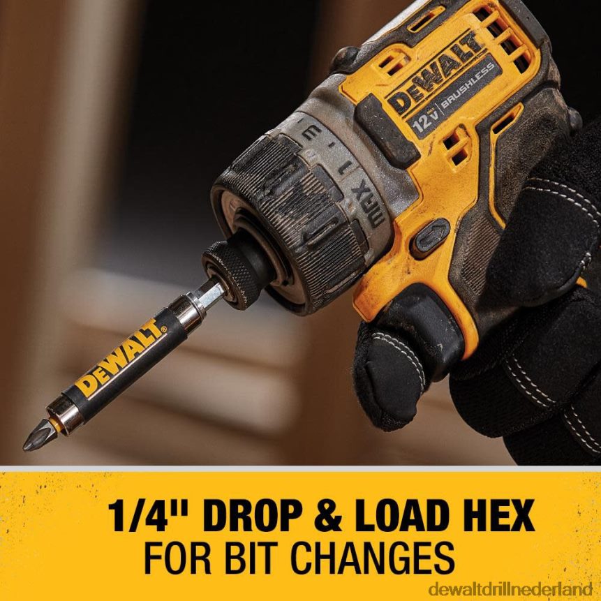 Dewalt Nederland Z6ZND030 | DEWALT 1/4-inch 12v max. borstelloze accuschroevendraaierset hulpmiddelen
