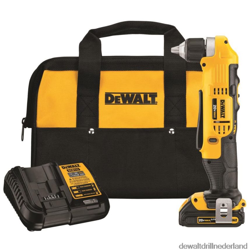 Dewalt Boormachine Z6ZND0113 | DEWALT 20v max compacte haakse boormachine hulpmiddelen