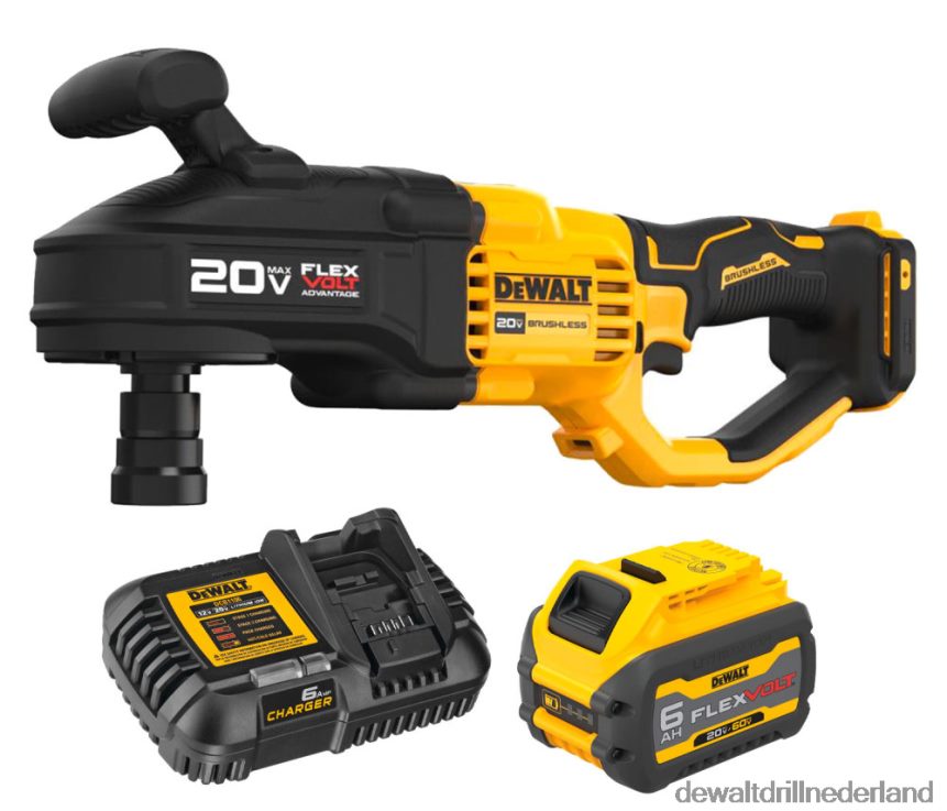 Dewalt Boormachine Z6ZND0175 | DEWALT 20v max. 7/16" compacte tap- en balkenboormachine met flexvolt startsetbundel hulpmiddelen