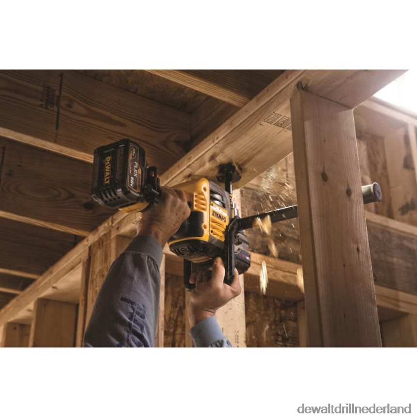 Dewalt Boormachine Z6ZND044 | DEWALT flexvolt 60v max vsr noppen- en balkenboorset met e-koppelingssysteem hulpmiddelen