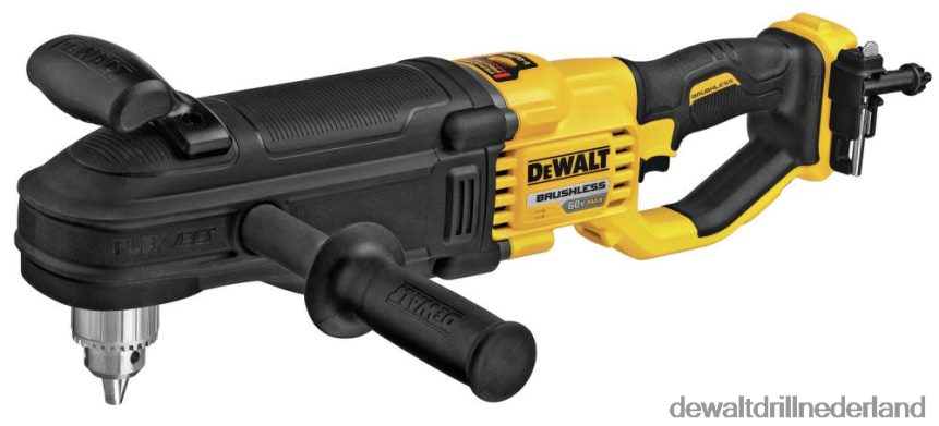 Dewalt Boormachine Z6ZND074 | DEWALT 60 v max. in-line tap- en balkenboormachine met e-koppelingssysteem (zonder gereedschap) hulpmiddelen