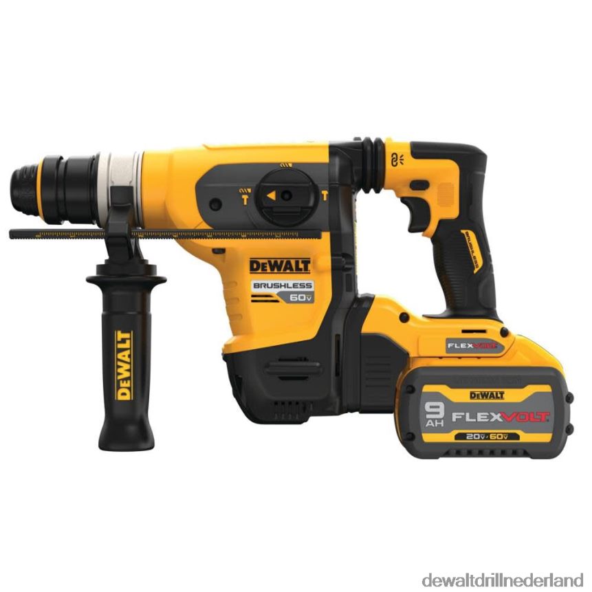 Dewalt Boormachine Z6ZND013 | DEWALT 60v max. 1 1/4 inch borstelloze SDS plus boorhamerset hulpmiddelen