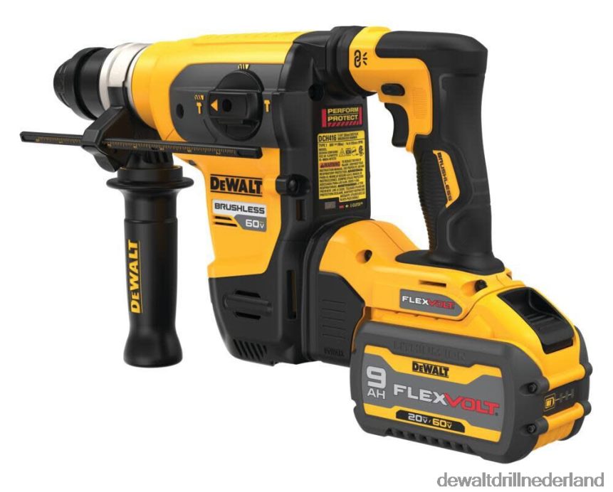 Dewalt Boormachine Z6ZND013 | DEWALT 60v max. 1 1/4 inch borstelloze SDS plus boorhamerset hulpmiddelen
