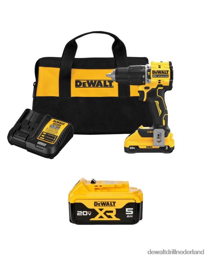 Dewalt Boormachine Z6ZND0143 | DEWALT 20v atomaire 1/2 inch hamerboorsetbundel hulpmiddelen