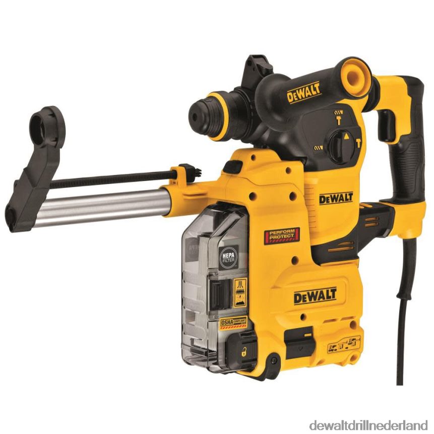 Dewalt Boormachine Z6ZND0151 | DEWALT 1-1/8-inch SDS-plus sleutelloze boorhamer met stofafzuiging hulpmiddelen