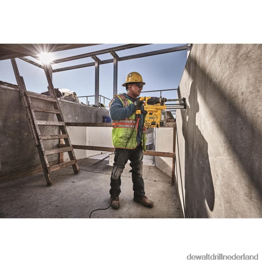Dewalt Boormachine Z6ZND0151 | DEWALT 1-1/8-inch SDS-plus sleutelloze boorhamer met stofafzuiging hulpmiddelen