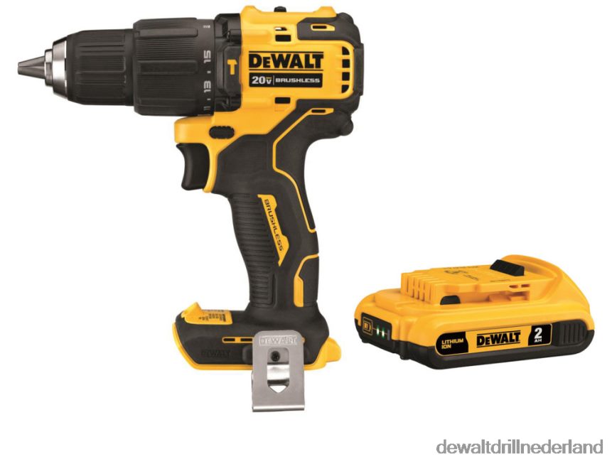 Dewalt Boormachine Z6ZND0178 | DEWALT atomic 20v max compacte draadloze 1/2 inch boorhamer/schroevendraaier met 20v max accubundel hulpmiddelen
