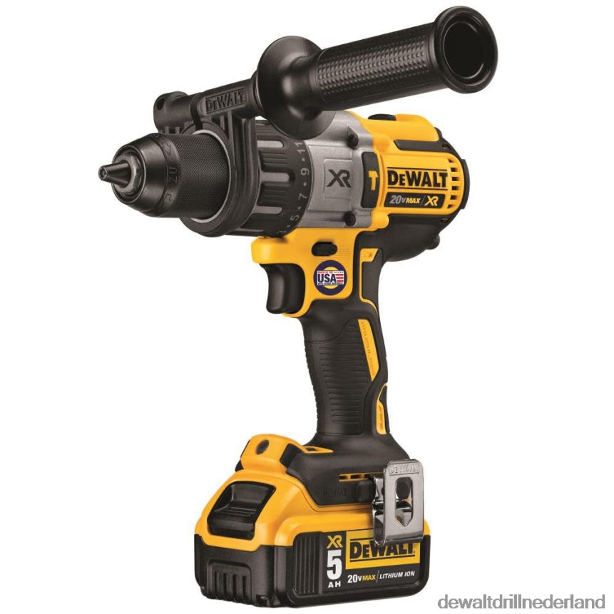 Dewalt Boormachine Z6ZND023 | DEWALT 20v max xr lithium-ion borstelloze hamerboorset met 3 snelheden hulpmiddelen