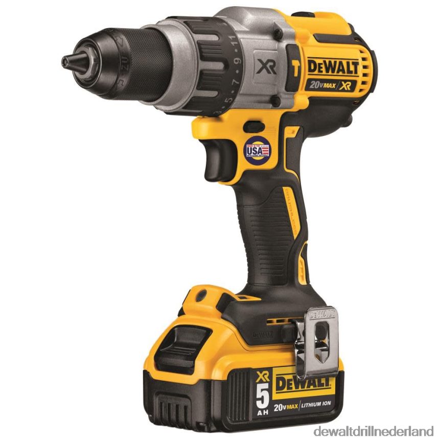 Dewalt Boormachine Z6ZND023 | DEWALT 20v max xr lithium-ion borstelloze hamerboorset met 3 snelheden hulpmiddelen