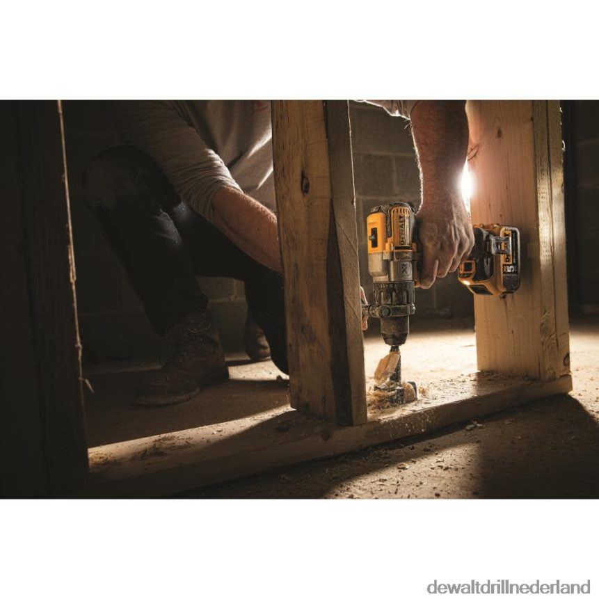 Dewalt Boormachine Z6ZND023 | DEWALT 20v max xr lithium-ion borstelloze hamerboorset met 3 snelheden hulpmiddelen