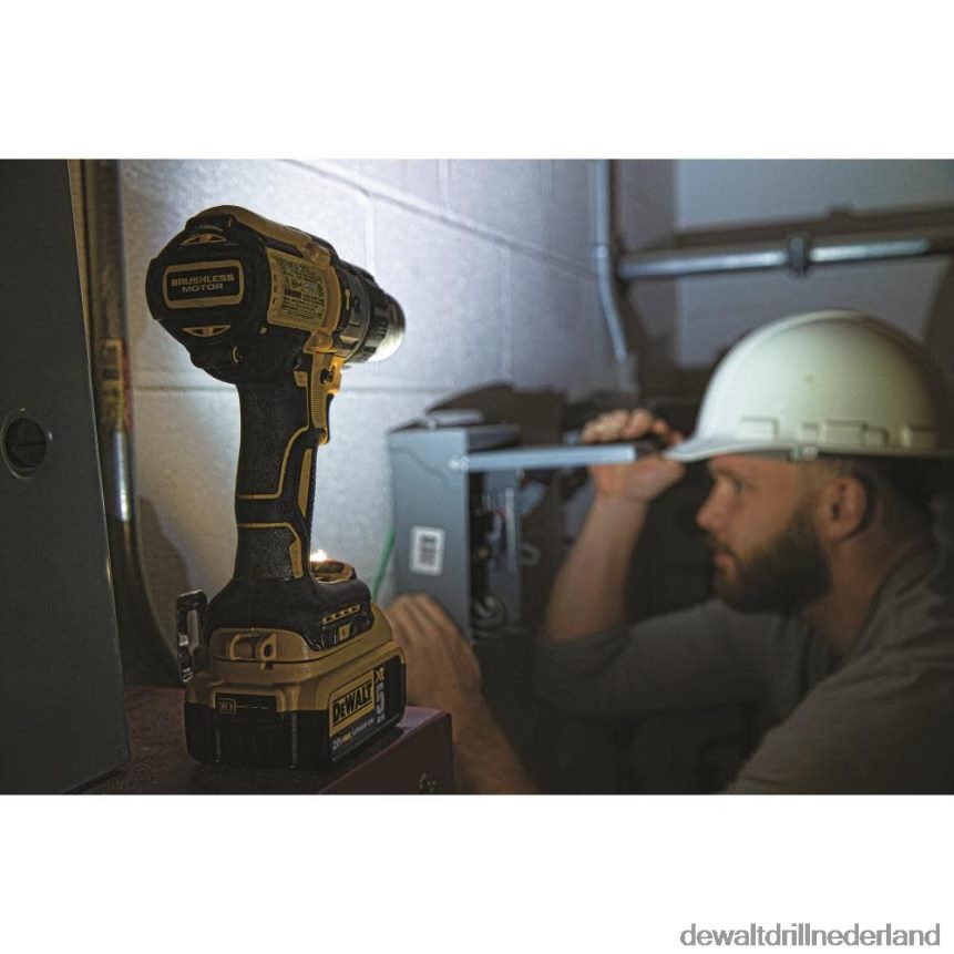 Dewalt Boormachine Z6ZND023 | DEWALT 20v max xr lithium-ion borstelloze hamerboorset met 3 snelheden hulpmiddelen