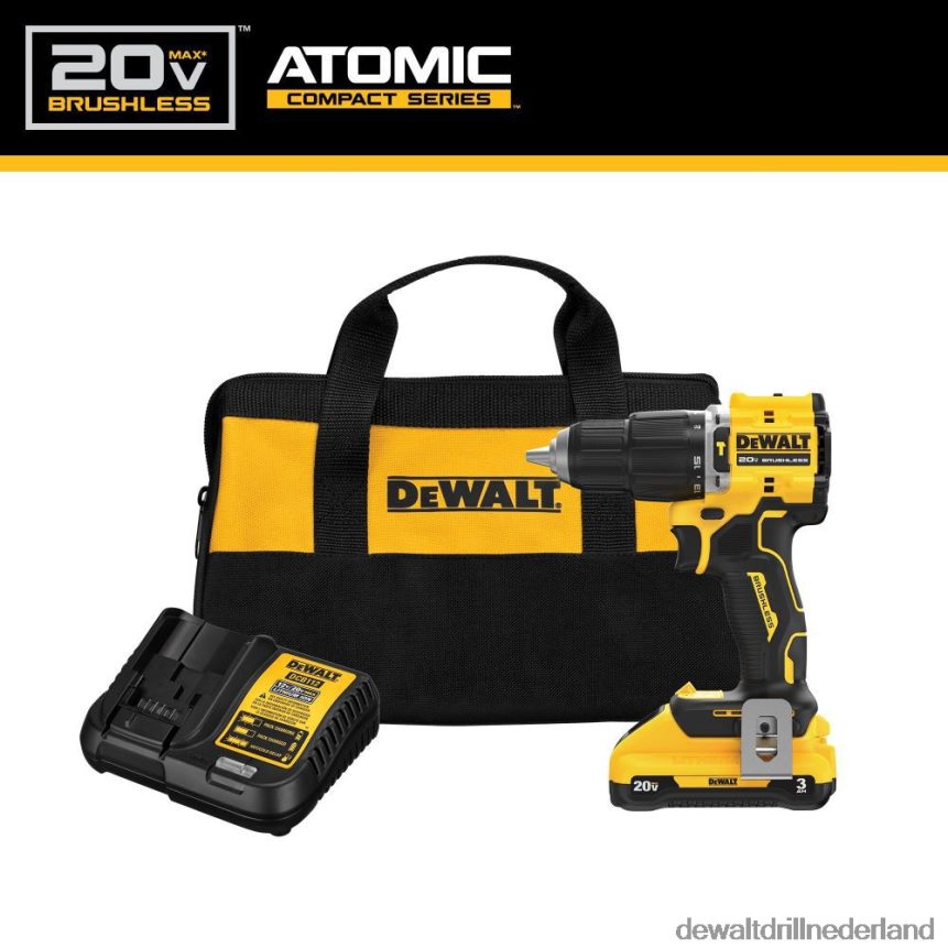 Dewalt Boormachine Z6ZND051 | DEWALT 20v max 1/2in boorhamer atomic compacte serie draadloze kit hulpmiddelen