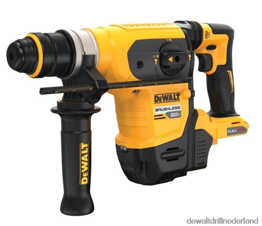 Dewalt Boormachine Z6ZND079 | DEWALT 60v max 1 1/4in borstelloze SDS plus boorhamer (zonder gereedschap) hulpmiddelen