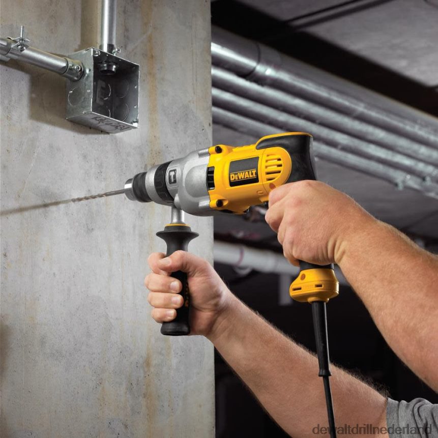 Dewalt Boormachine Z6ZND082 | DEWALT 10 ampère 1/2 inch vsr hamerboor met pistoolgreep hulpmiddelen