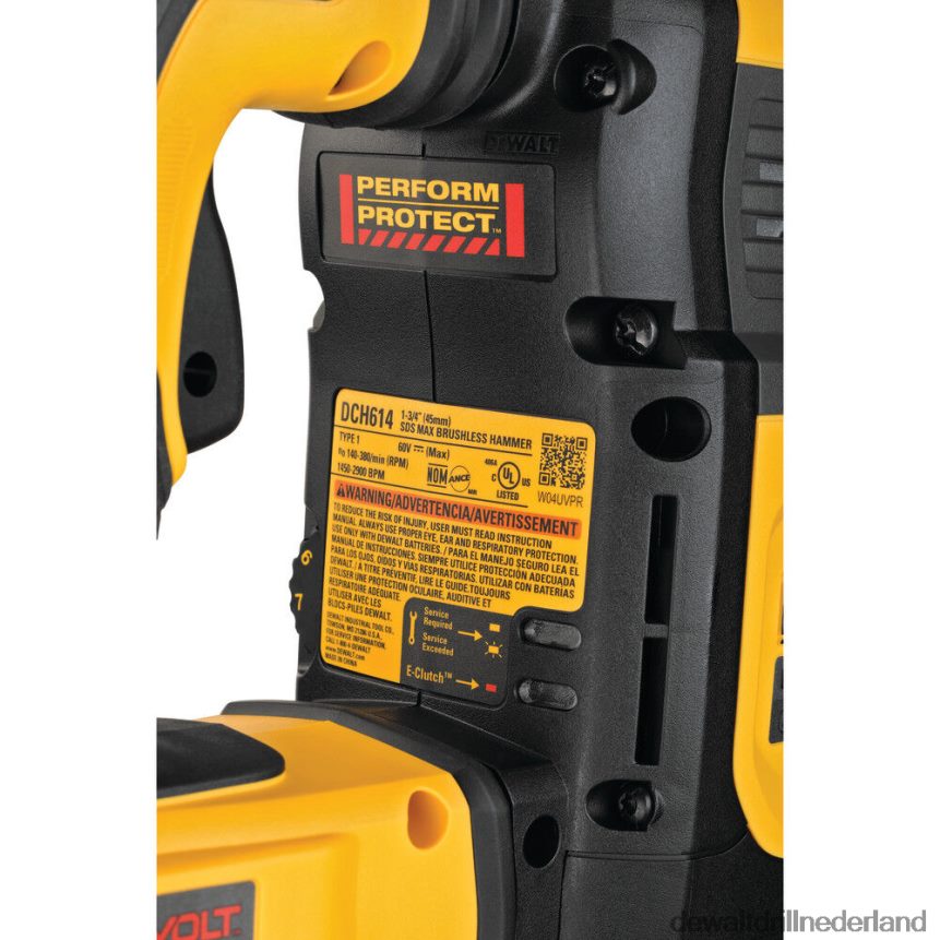 Dewalt Boormachine Z6ZND090 | DEWALT 60v max 1-3/4in sds max borstelloze combinatie boorhamerset hulpmiddelen