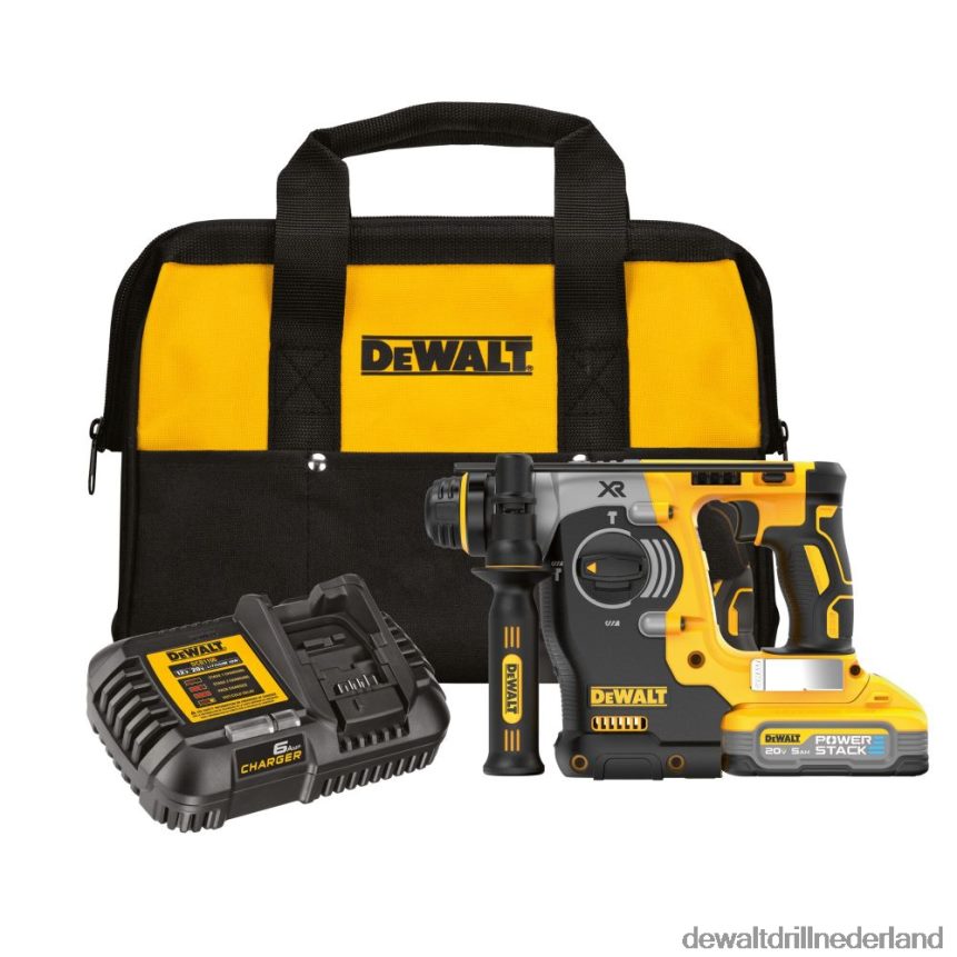 Dewalt Boormachine Z6ZND093 | DEWALT 20v max 1in boorhamer sds plus kit hulpmiddelen