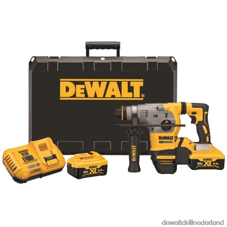 Dewalt Boormachine Z6ZND095 | DEWALT 20v max xr 1 1/8 l vorm sds plus boorhamerset hulpmiddelen