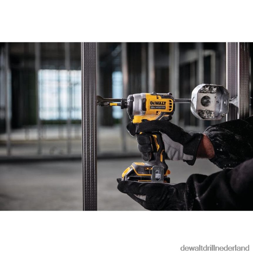 Dewalt Nederland Z6ZND0118 | DEWALT 20v max. borstelloze atomaire compacte 1/4 inch slagschroevendraaier (zonder gereedschap) hulpmiddelen