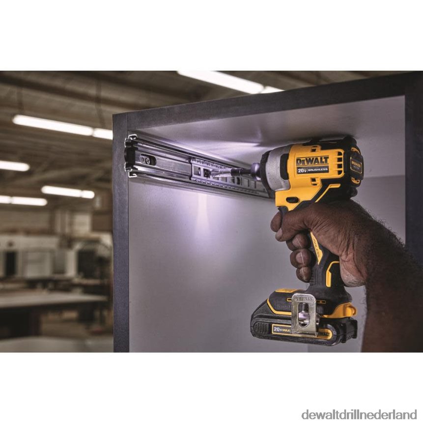Dewalt Nederland Z6ZND0146 | DEWALT 20v max. borstelloze atomaire compacte 1/4 inch slagschroevendraaierset hulpmiddelen