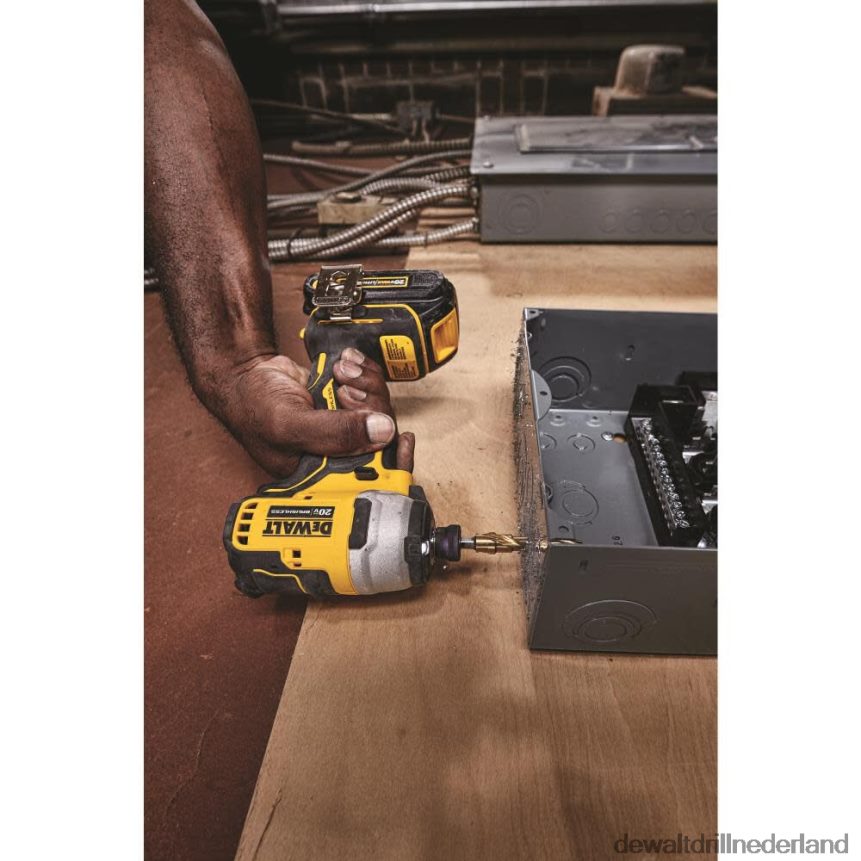 Dewalt Nederland Z6ZND0146 | DEWALT 20v max. borstelloze atomaire compacte 1/4 inch slagschroevendraaierset hulpmiddelen