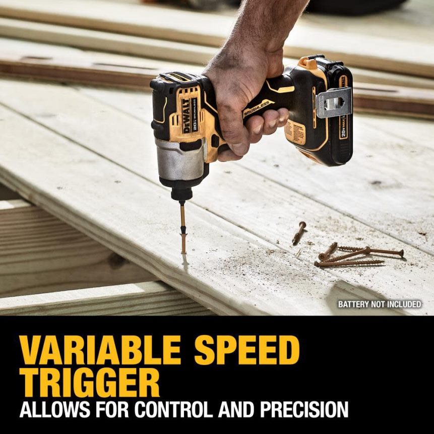 Dewalt Nederland Z6ZND0147 | DEWALT 20v max. slagschroevendraaier 1/4 inch borstelloos draadloos (zonder gereedschap) hulpmiddelen