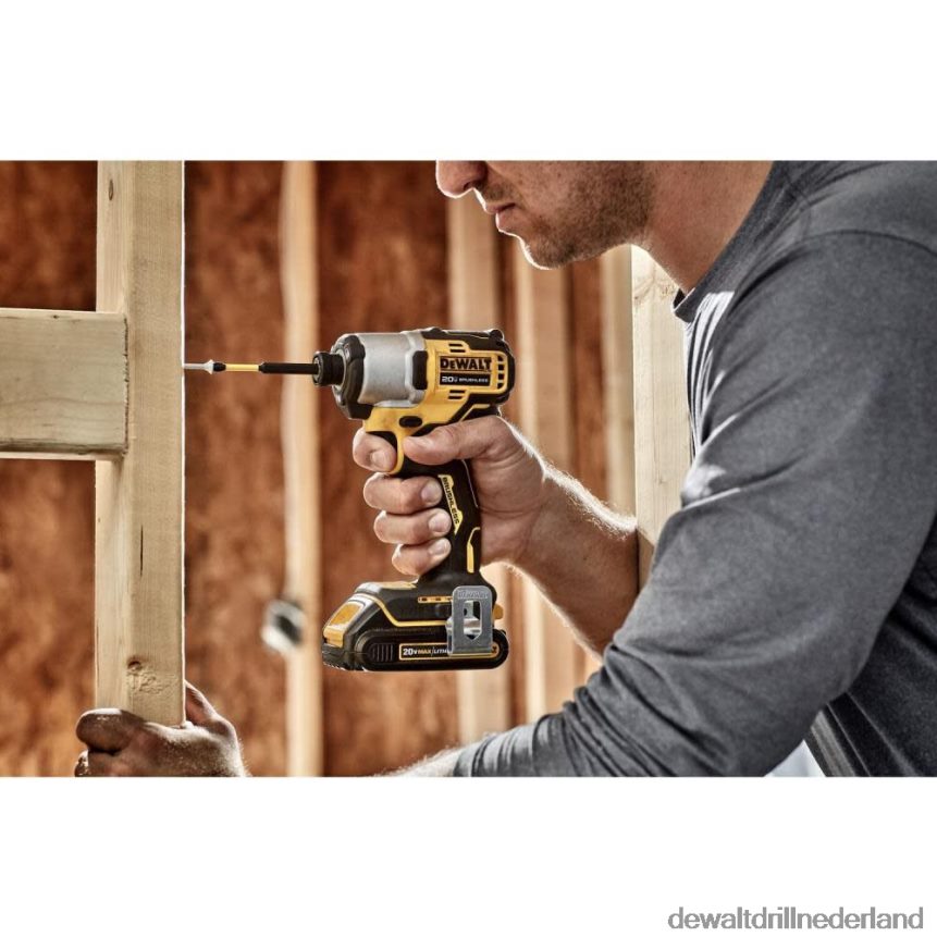 Dewalt Nederland Z6ZND0147 | DEWALT 20v max. slagschroevendraaier 1/4 inch borstelloos draadloos (zonder gereedschap) hulpmiddelen