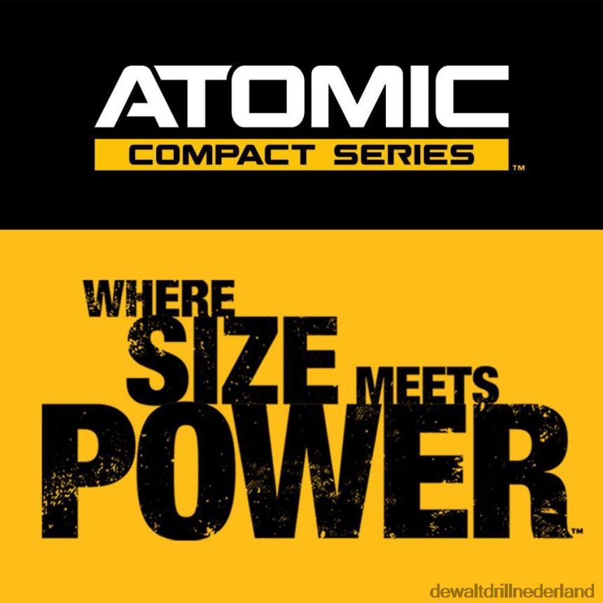 Dewalt Nederland Z6ZND014 | DEWALT atomic 20v max slagschroevendraaierset 1/4 inch 3 snelheden borstelloos draadloos hulpmiddelen